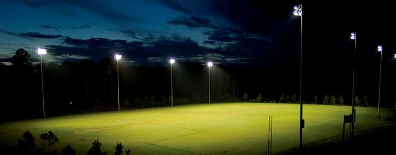足球場照明方案1200W足球場照明燈IP65100-277VAC高質量